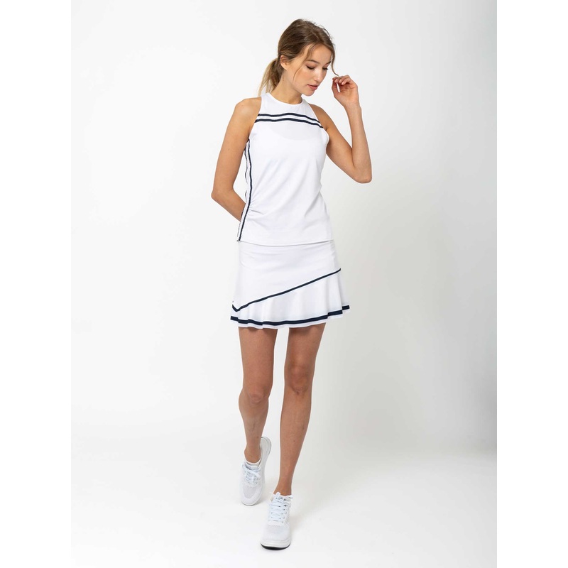 Inphorm Womens Riley Skirt XSmall White/Midnight