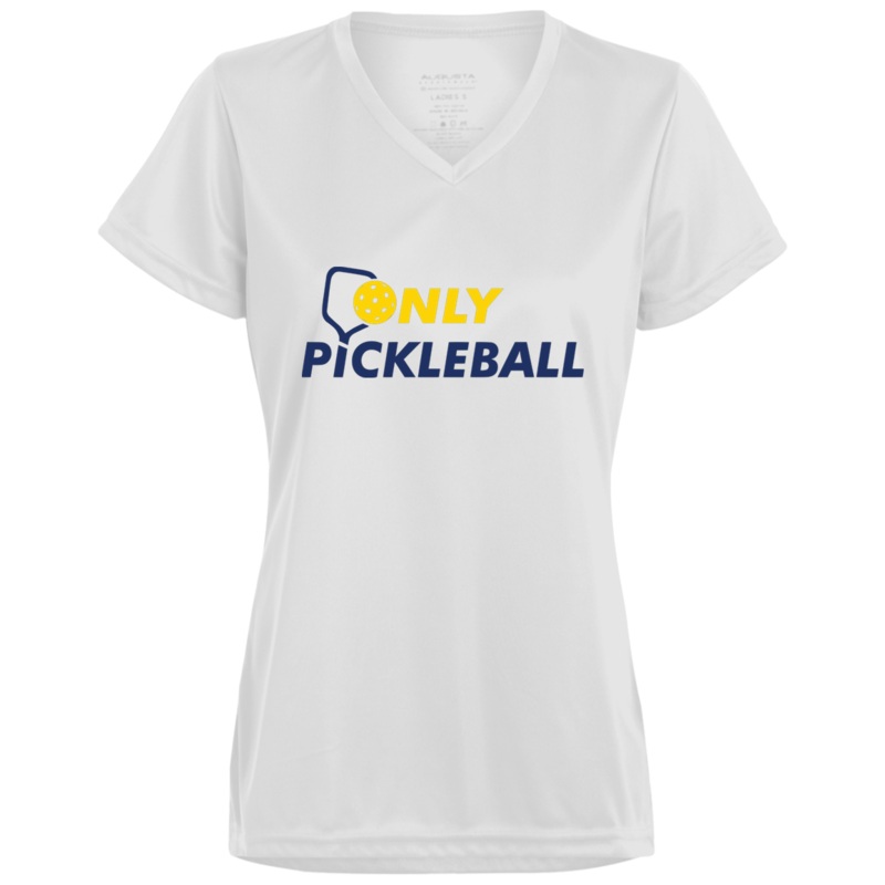 Women’s V-Neck Dry Fit – Only Pickleball