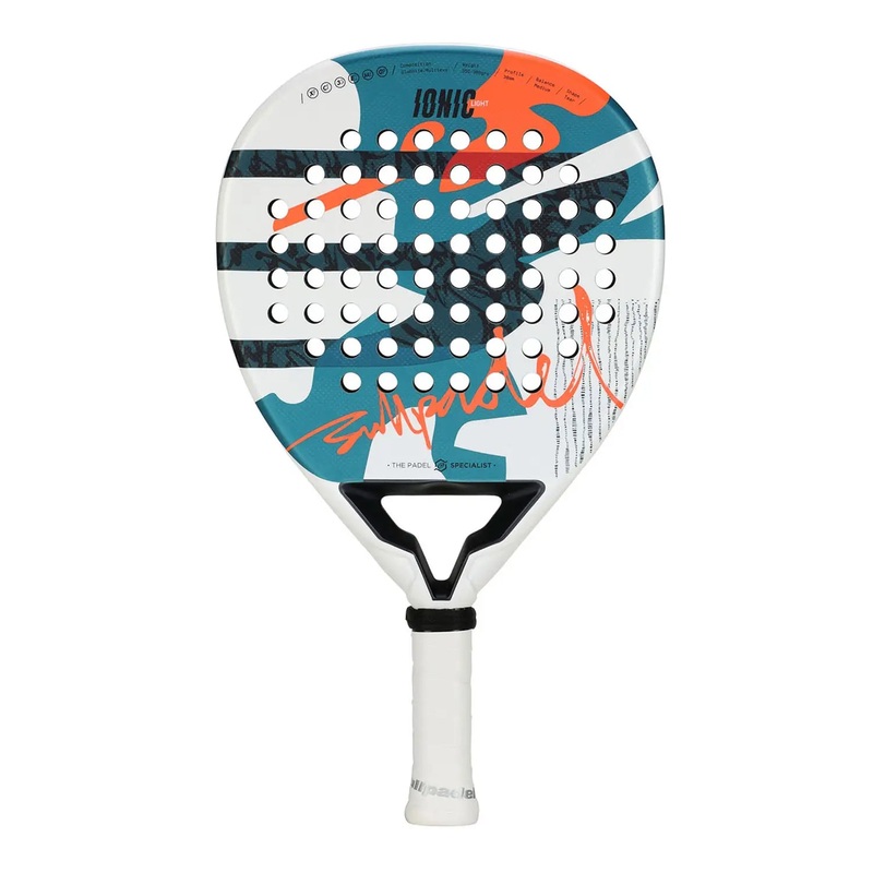 BullPadel Ionic Light 25 Padel Racket White/Blue One Size