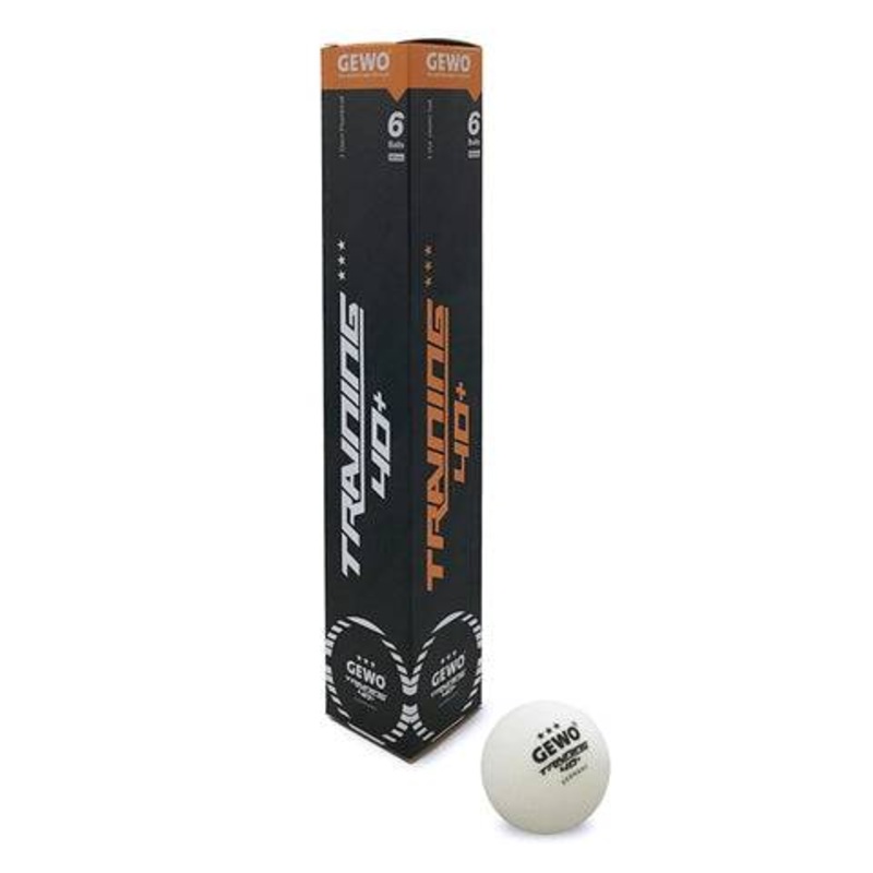 GEWO 3 Star 40 Plus Training Ball – Six Pack