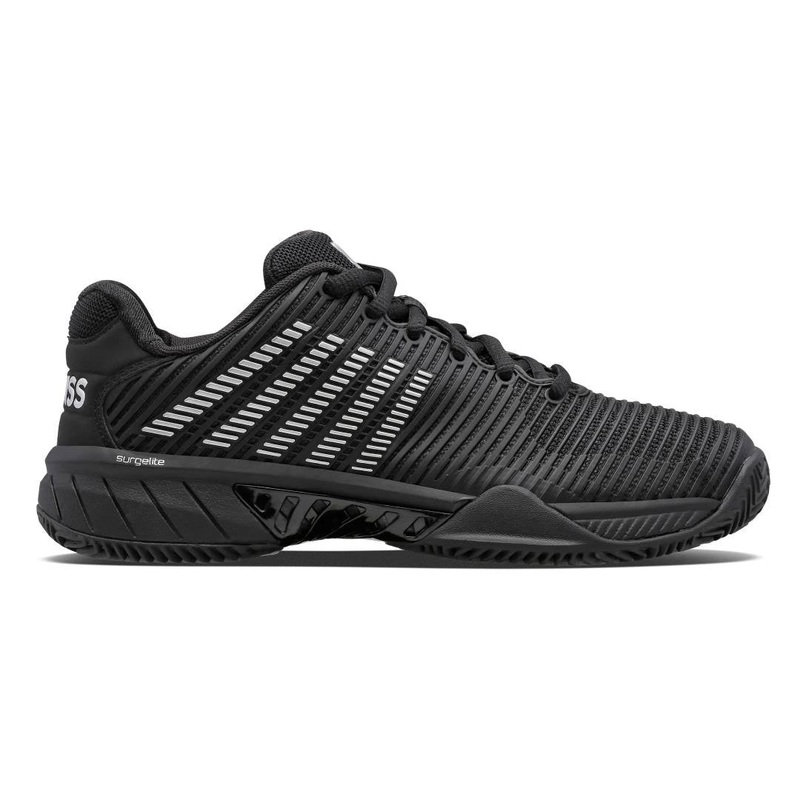K-Swiss Hypercourt Express 2 Clay Court Women’s Tennis Shoe (Black/White)