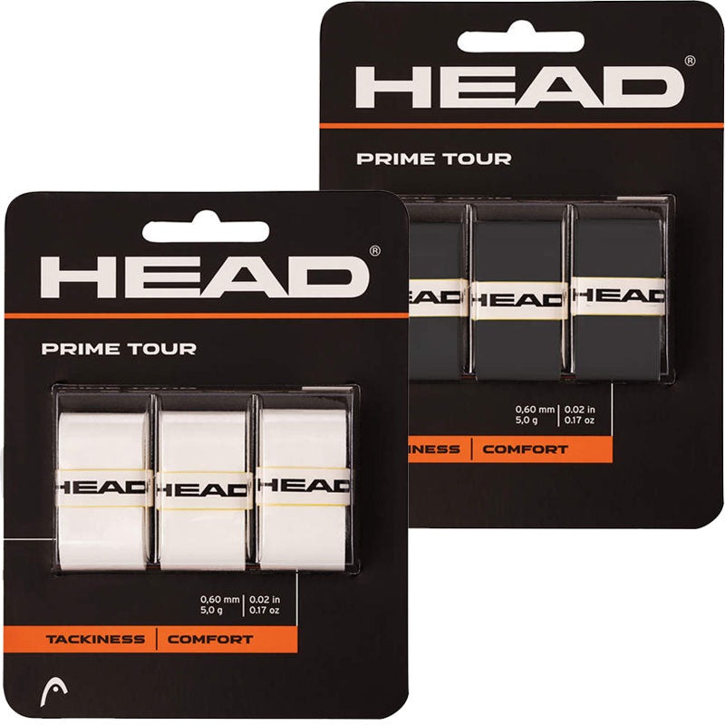 Head Prime Tour Tennis Overgrips – 3 Pack