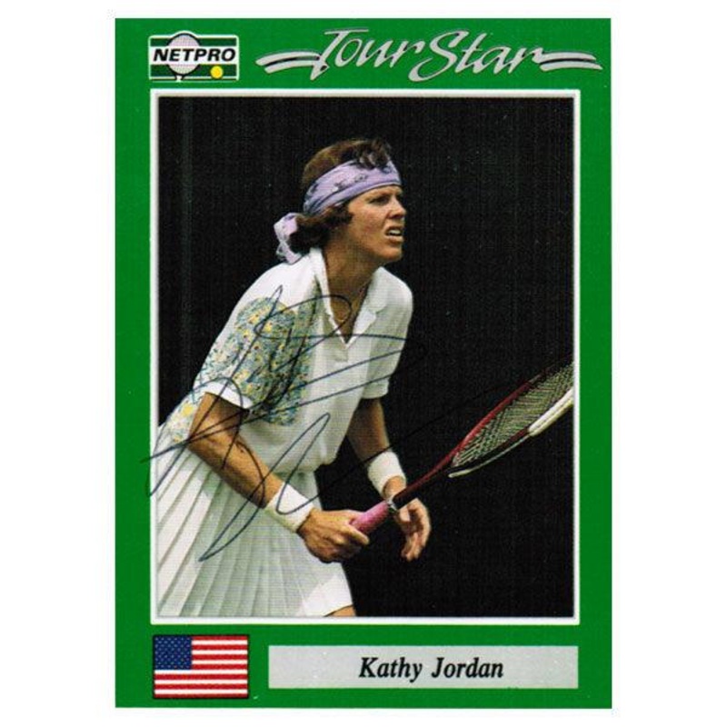 Kathy Jordan Signed  Women`s Card