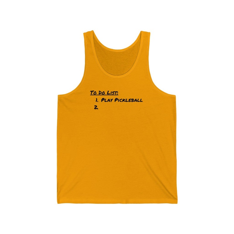 Men’s Tank – To Do List short