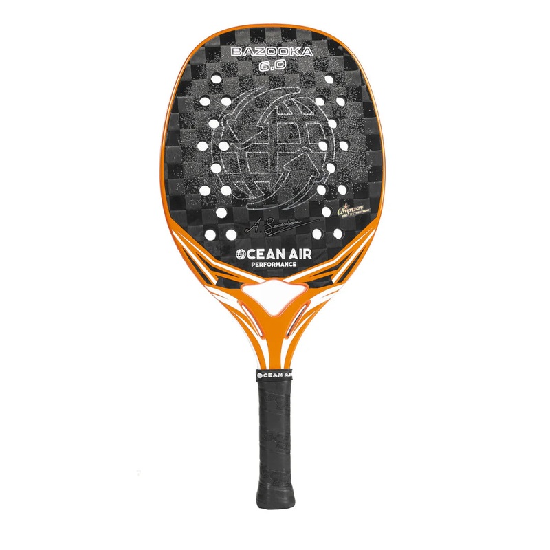 Ocean Air 2024 BAZOOKA 6.0 Beach Tennis Racket with Glipper