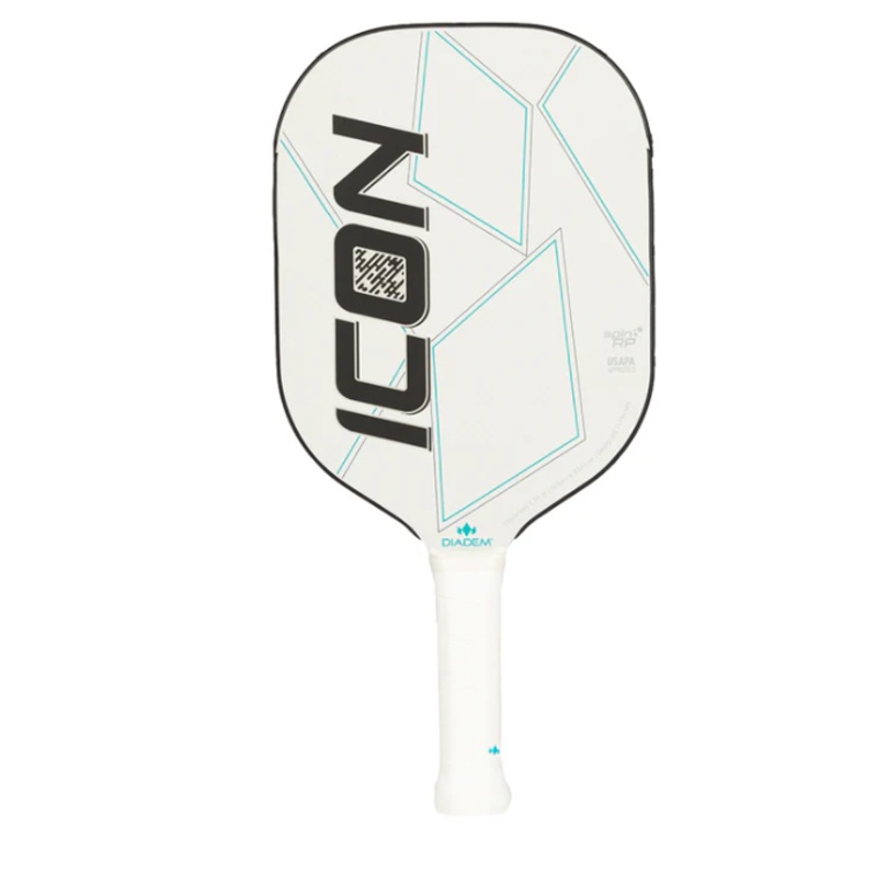 Diadem Icon Midweight Pickleball Paddle White