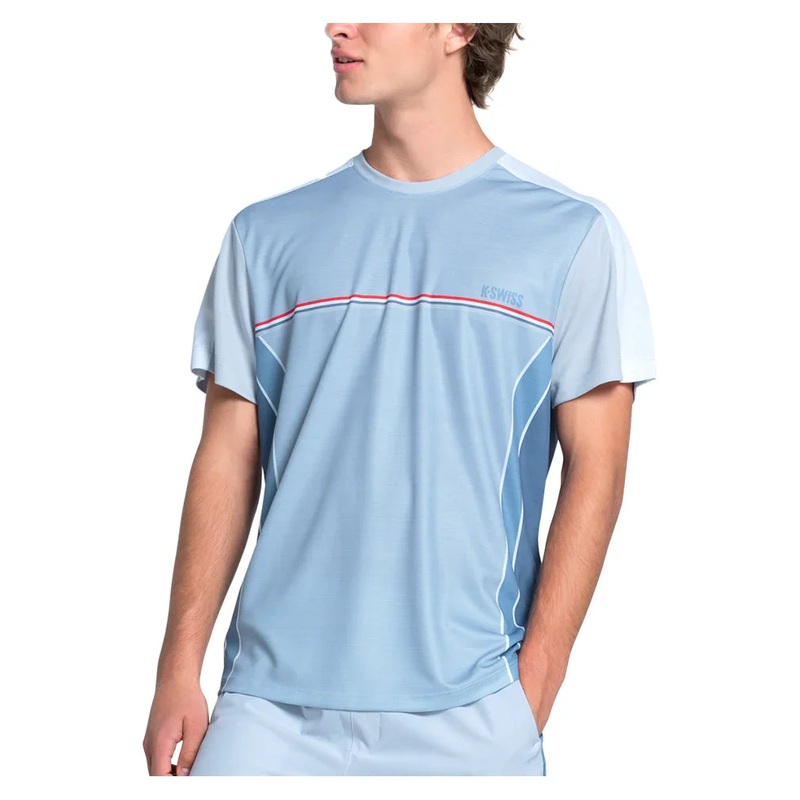 Men`s Voyager Short Sleeve Tennis Top Infinity