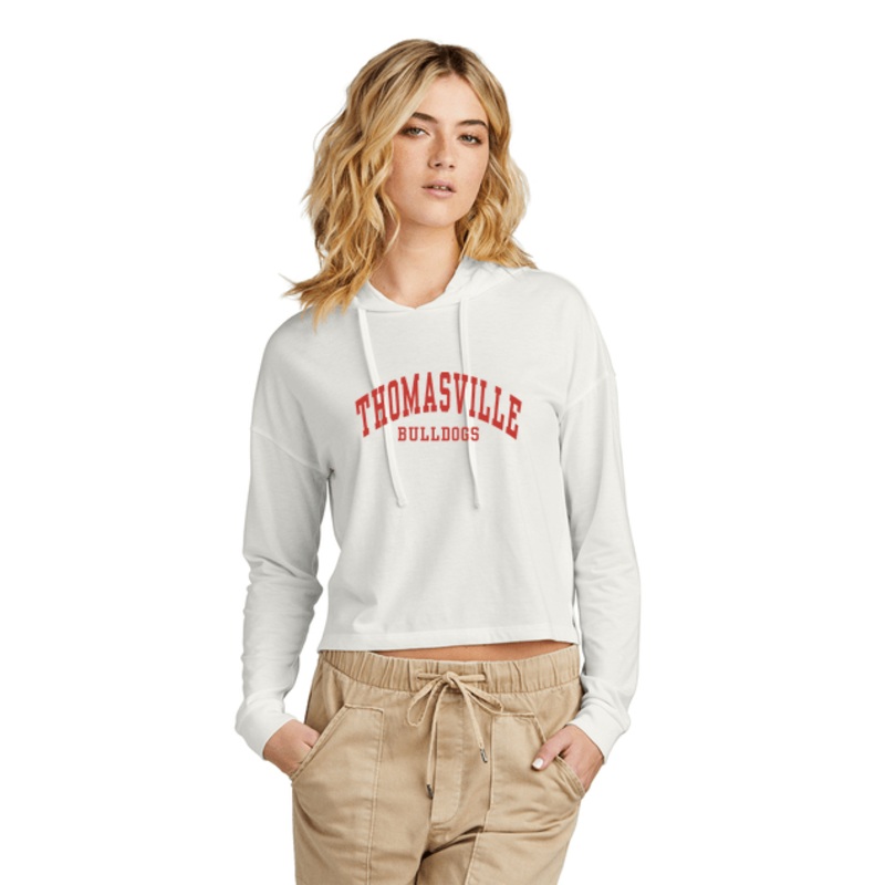 Thomasville Bulldog Ladies Fit Hoodie