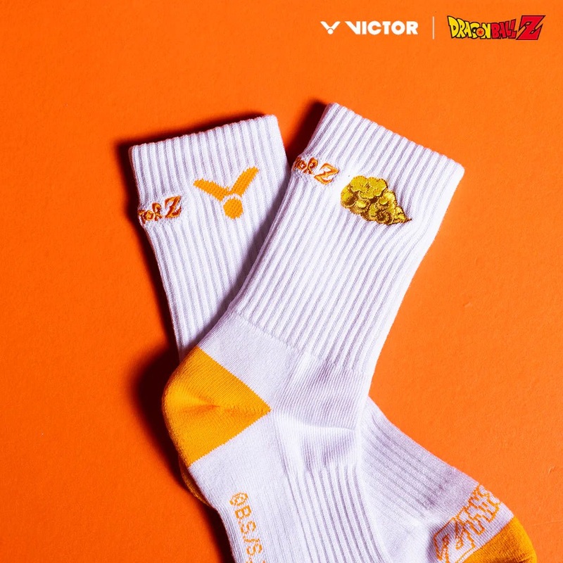 VICTOR x Dragon Ball Z Sports Socks UNISEX – SK508DBZ-A White M (22-25CM)