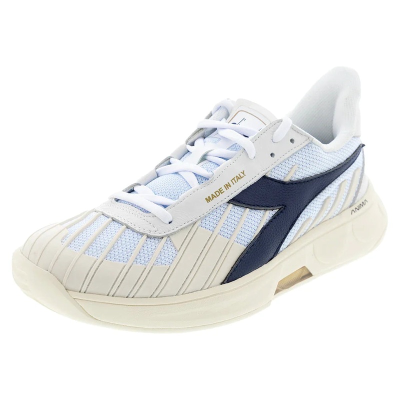 B. Elite Star Tennis Shoes White and Blue Corsair