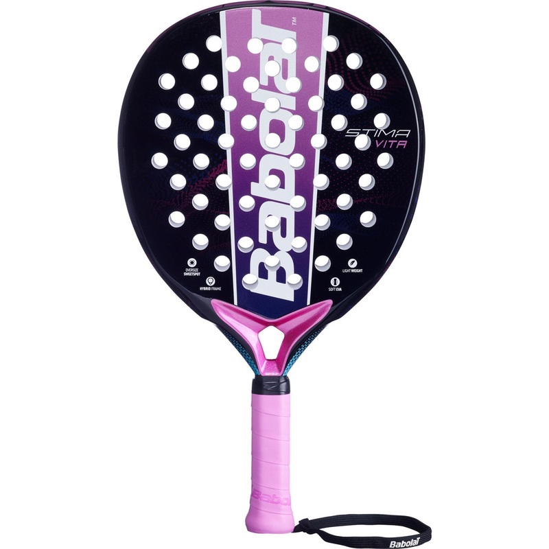 Babolat Stima Vita Padel Racket – Purple Purple One Size