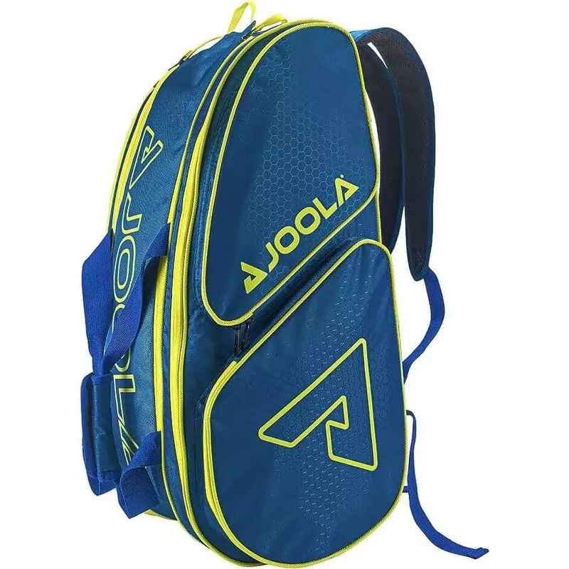Joola Tour Elite Pro Pickleball Duffle Bag Navy/Yellow