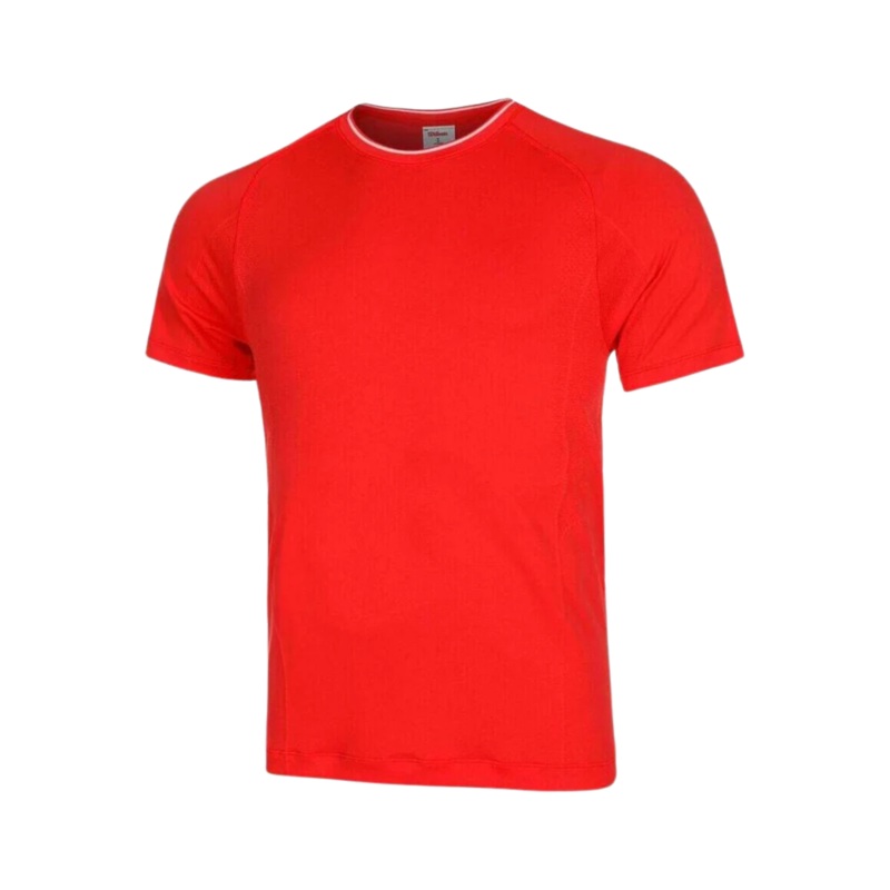 Wilson Team Crewneck Script (WM00470511) T-Shirt Men (Infrared) Infrared XL