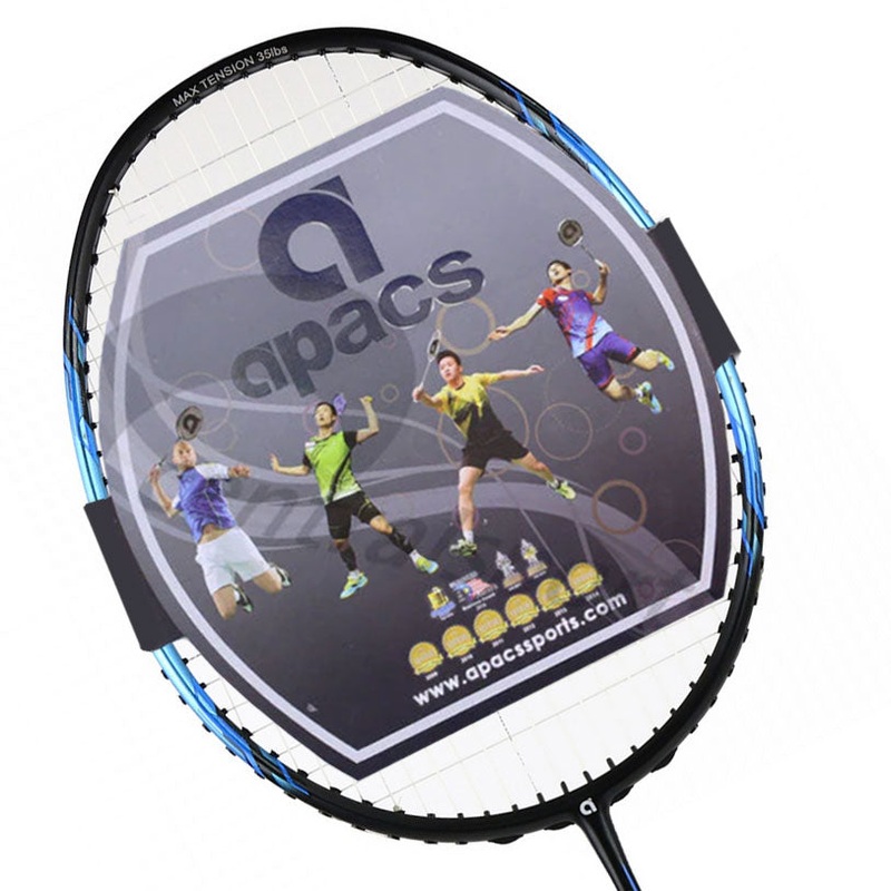 Apacs Lethal 28 Badminton Rkt Black/Blue 5UG4
