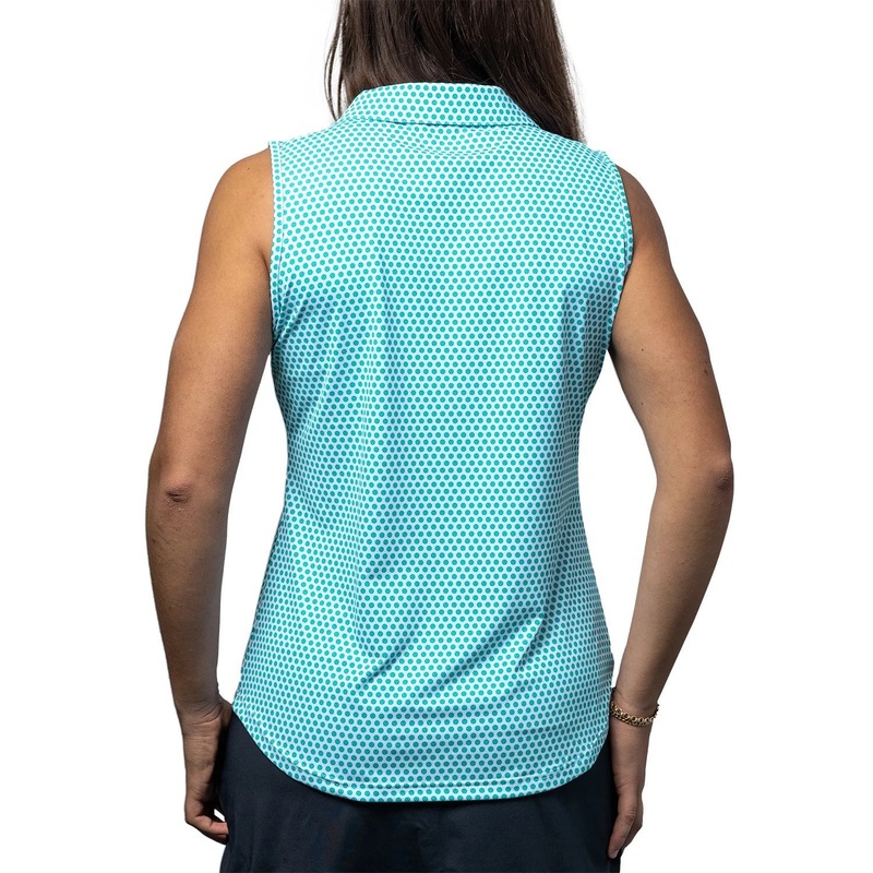 Diadem Women’s Scales Pickleball Sleeveless Polo