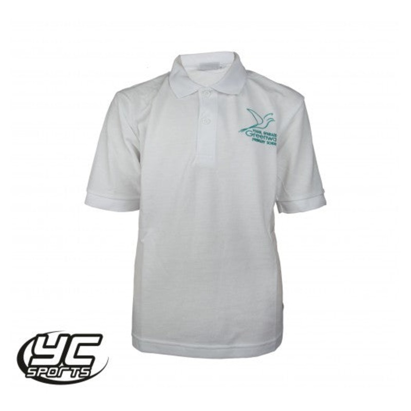 Greenway Primary School Polo 2/3 WHITE