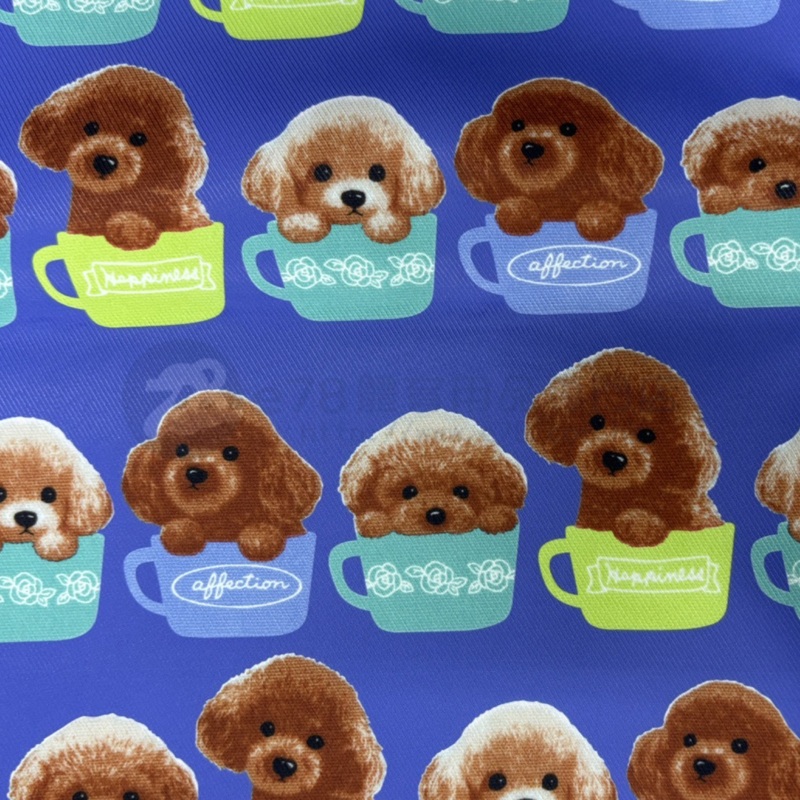Handmade Water Resistant Racket Case (Coffee Poodle 443) Coffee Poodle 443