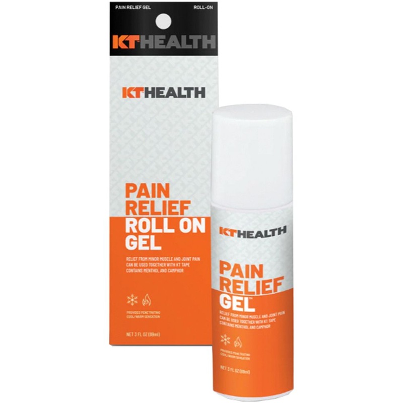 KT TAPE PAIN RELIEF GEL 3OZ ROLL ON