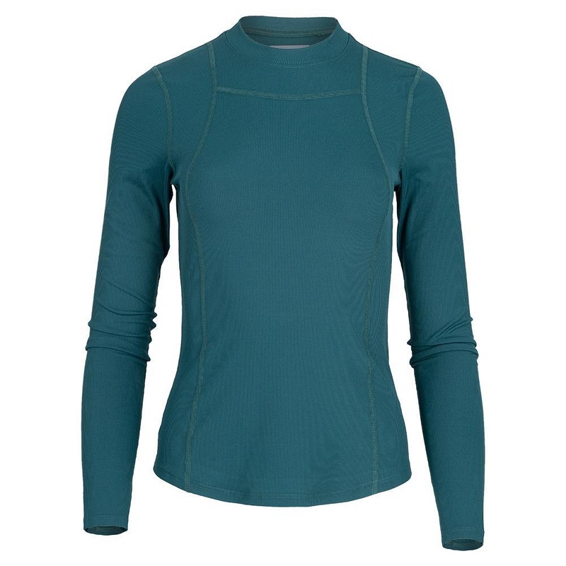 Women’s Ridge Rise Up Tennis Long Sleeve Deep Green