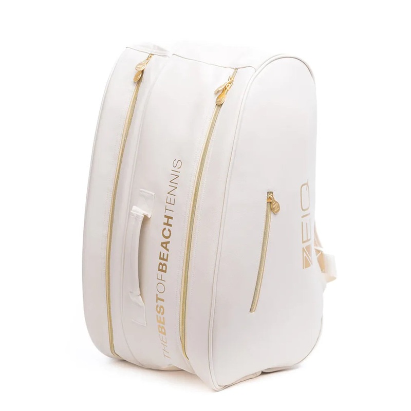 Zeiq Hummel Off White Tennis Racket Bag