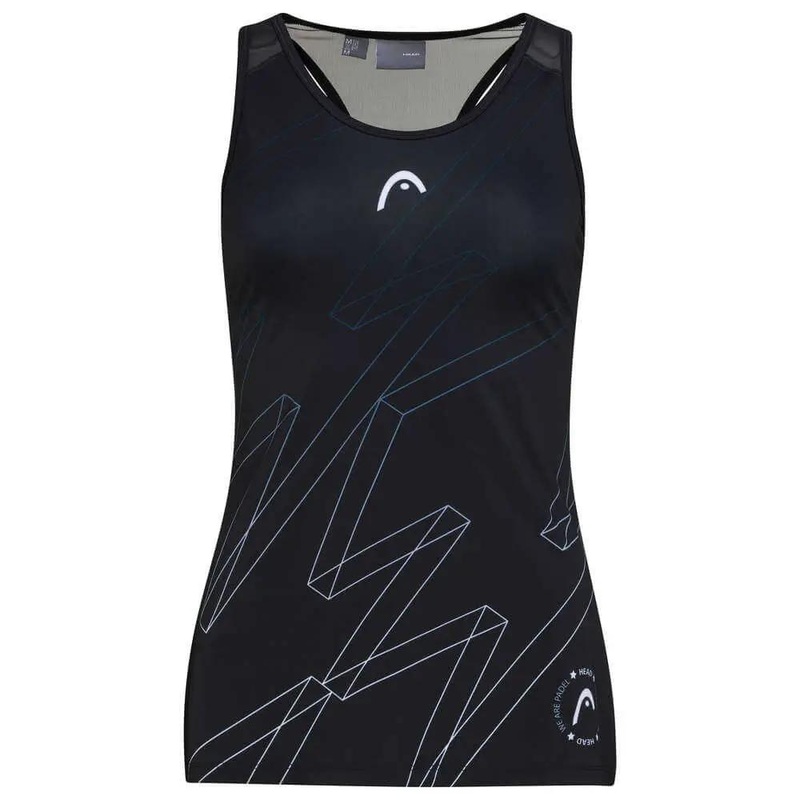 Head Play Tech Negro – Camiseta de Pdel Mujer