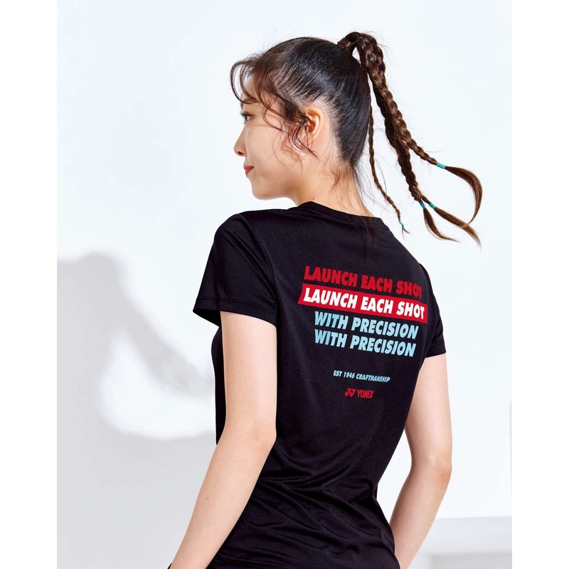 Yonex Korea Women T-Shirt 239TR006F BLACK XS(85)