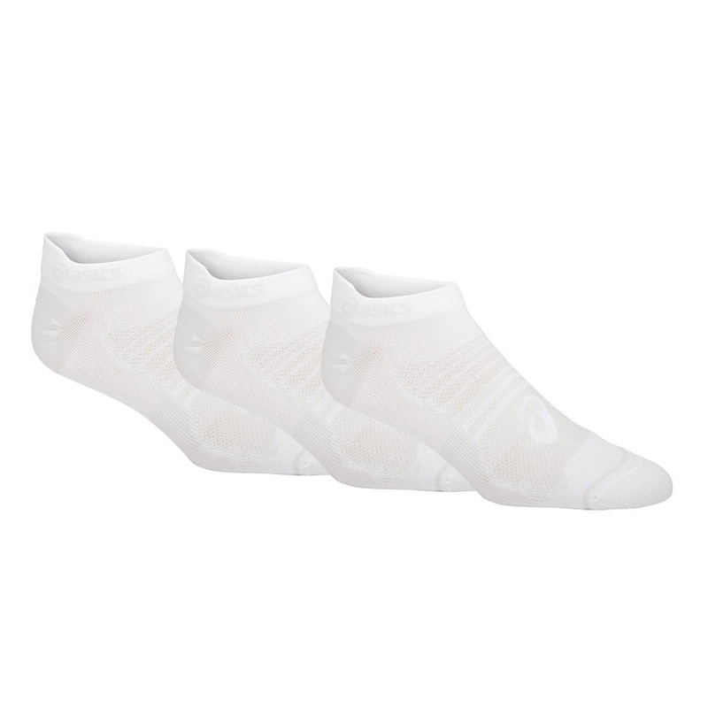 Asics Men’s Quick Lyte Plus Socks 3 Pack (White/Polar)