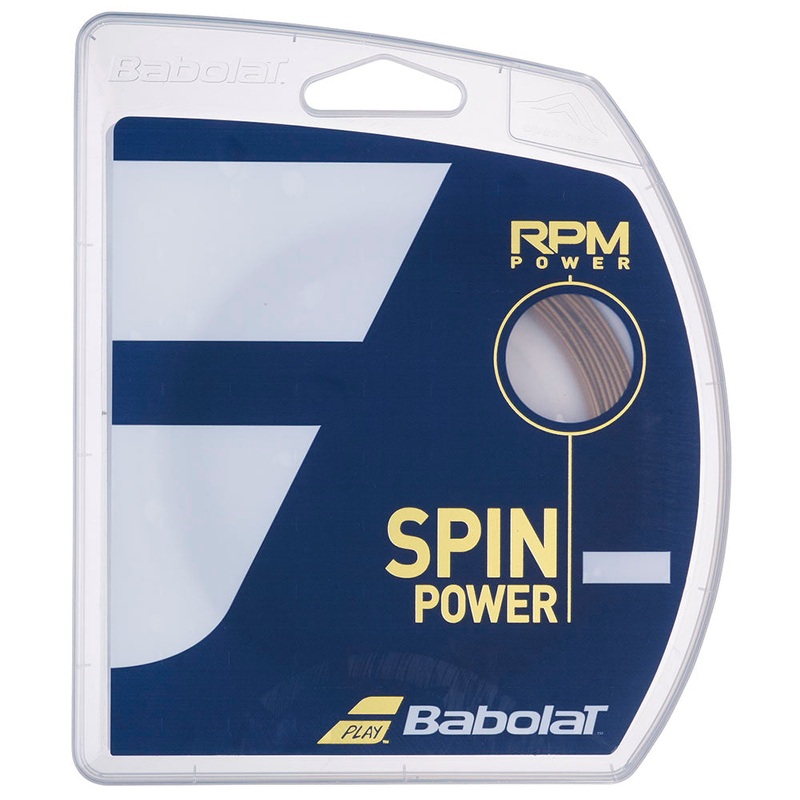Babolat RPM Power 16/1.30 Tennis String (Electric Brown)