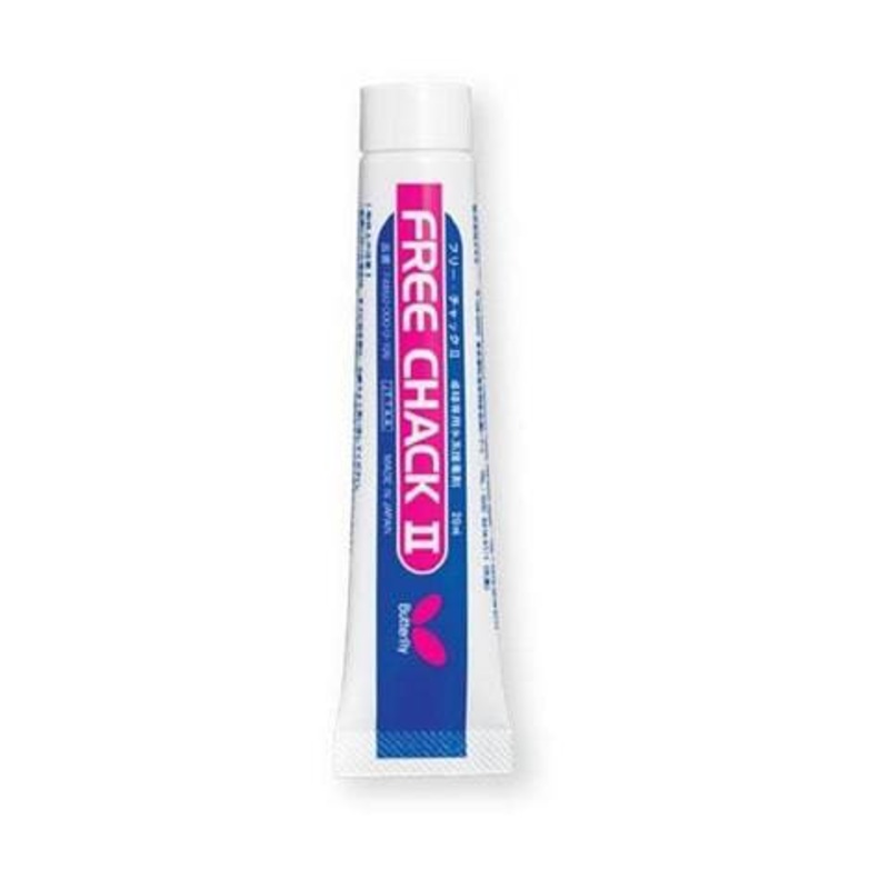 Butterfly Free Chack II  20 ml tube – Table Tennis Glue – No Sponges