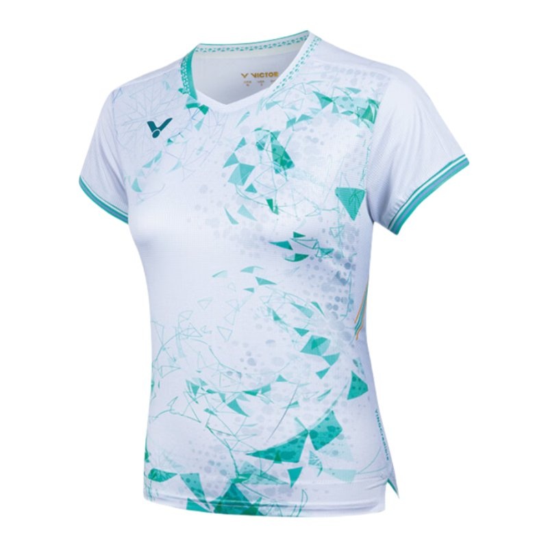 (CLEARANCE) VICTOR TAI TZU YING Tribute Collection Women’s Tournament Shirt T-51003 G-Tiffany Green S