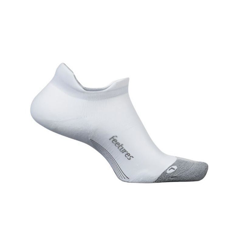 Feetures Elite Ultra Light No Show Tab White Small