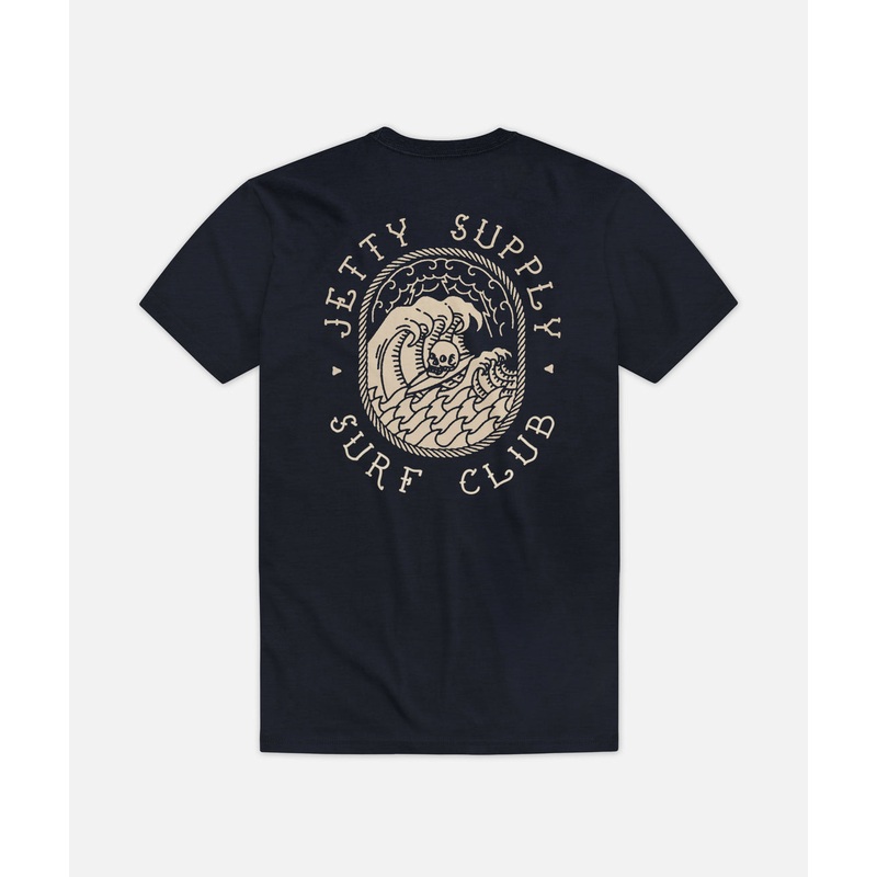 Jetty Men’s Stormrider Tee Navy Small