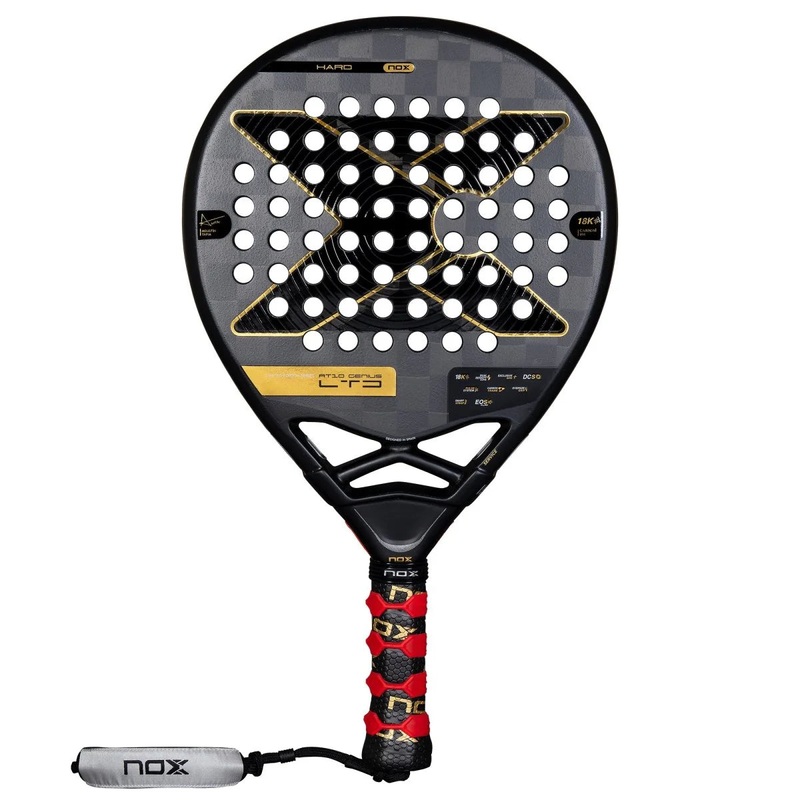 Nox PACK AT10 GENIUS LTD 2025 Agustn Tapia Padel Racket