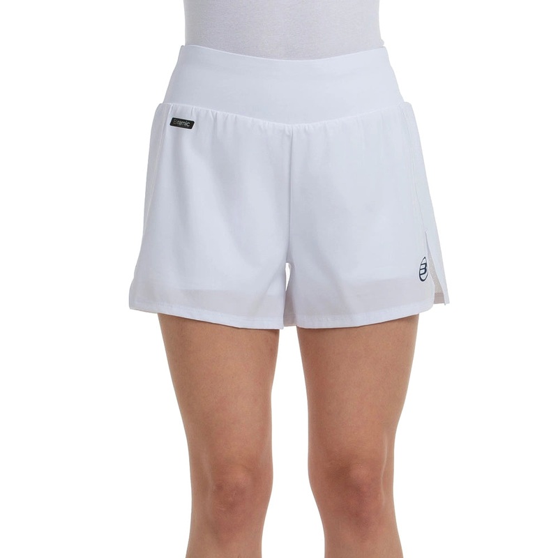Pantaln Corto Bullpadel Dictio Blanco