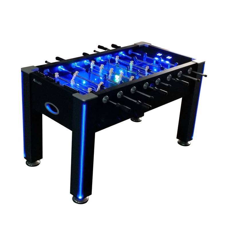 Azure LED Light Up Foosball Table