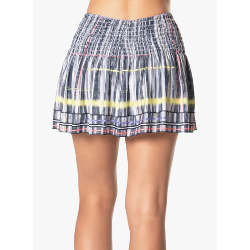 Women’s Lucky in Love Long Electrique Smocked Skirt Small