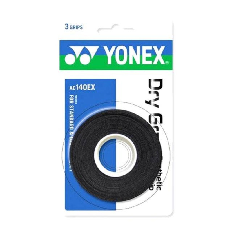 YONEX Dry Strong Over Grip AC140EX Multiple Colors Black