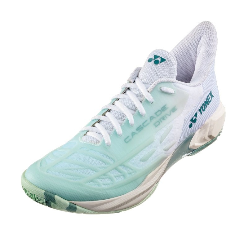 YONEX Power Cushion Cascade Drive White/Green UNISEX Badminton Shoes US(M) 4/ US(W) 5.5/ UK 2.5/ EU 35/ 22 CM