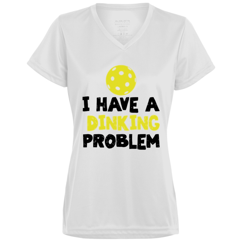Women’s V-Neck Dry Fit – Dinking Proplem