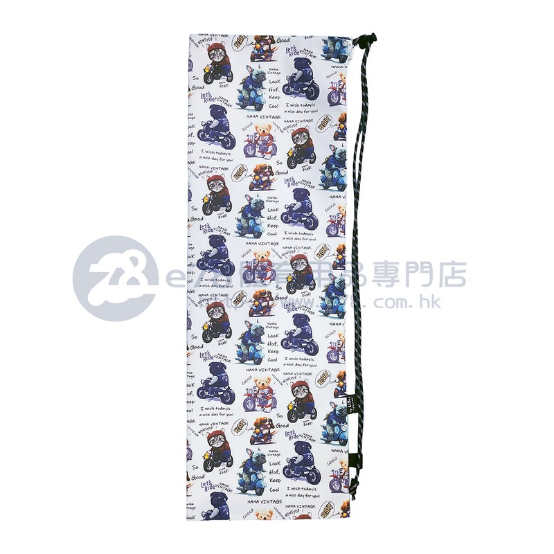 Handmade Water Resistant Racket Case (Bike and Animals 432) Bike and Animals 432