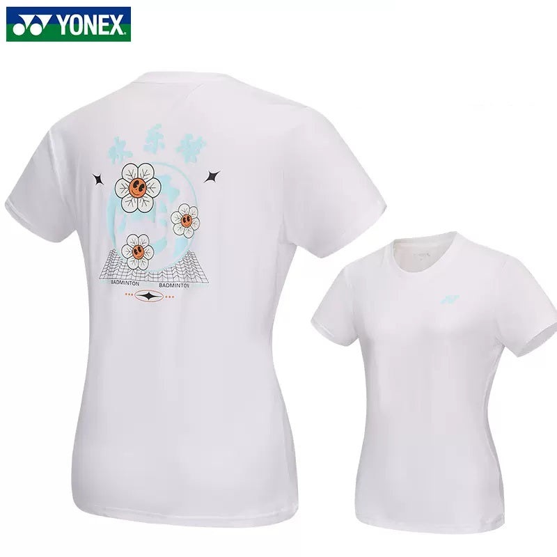 YONEX Women’s T-shirt 215294BCR Off White (200) M
