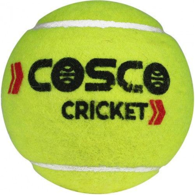 Cosco Light Cricket Tennis Ball (Pack of 6) | KIBI Sports 6 Balls