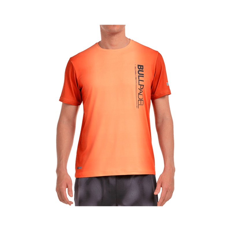 T shirt Bullpadel Muros Papaya 2025