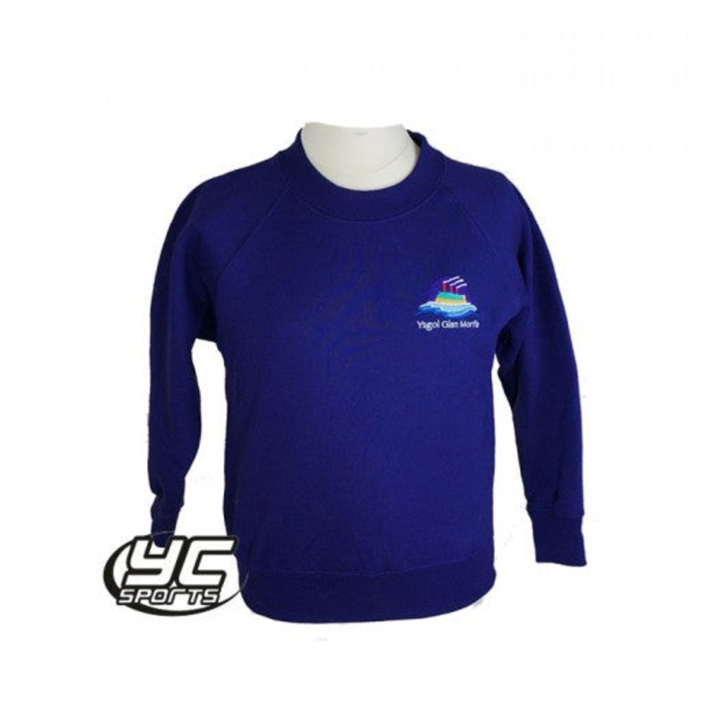 Ysgol Glan Morfa Sweatshirt (2018) 22 Purple