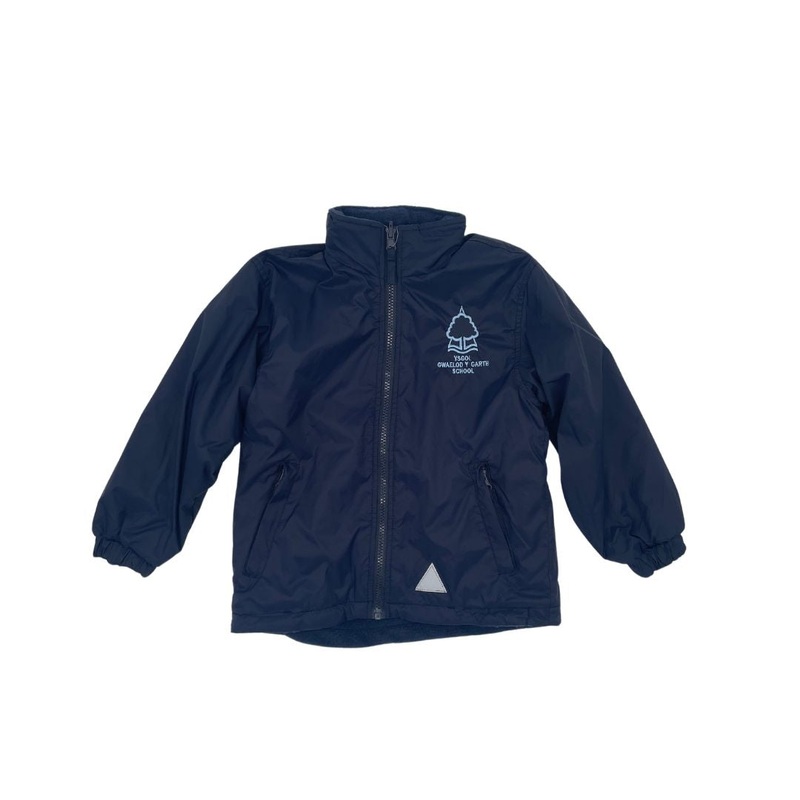 Ysgol Gwaelod Y Garth Reversible Jacket 3/4 NAVY