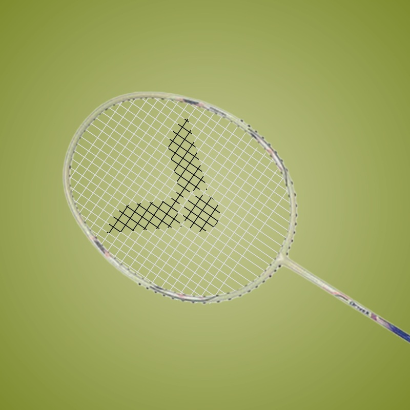 Drivex DX-1L-V Strung Professional Badminton Racket Vector | Kibi Sports 5U