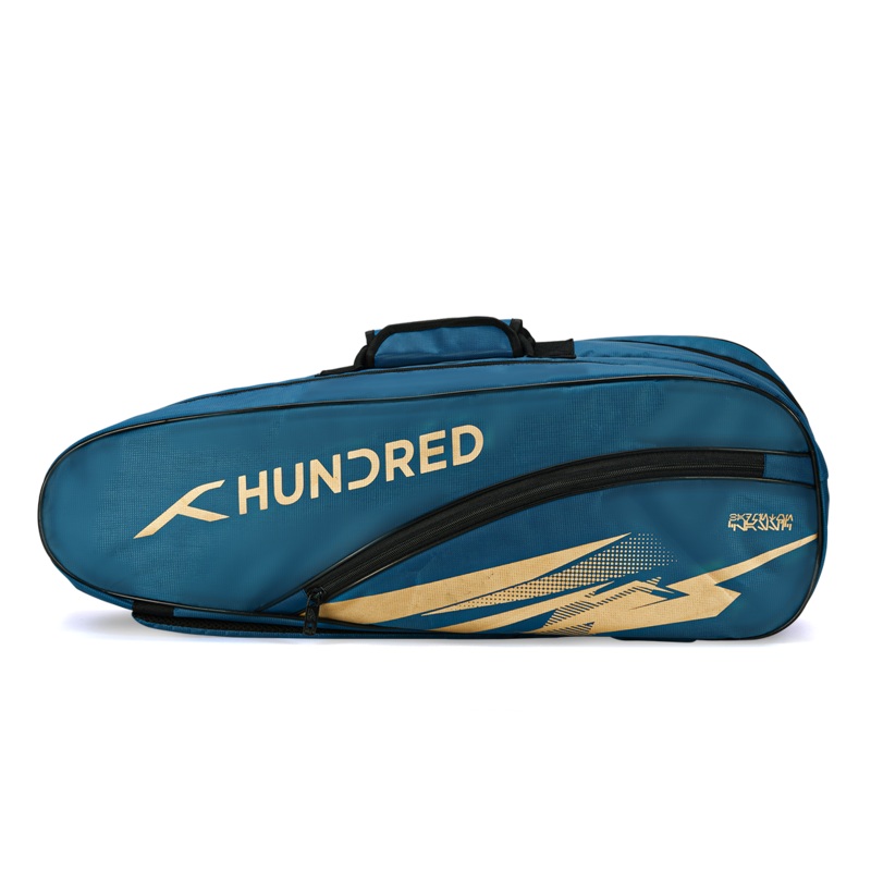 Hundred Cosmogear Badminton Kitbag – Teal Green Teal Green 6 Racket