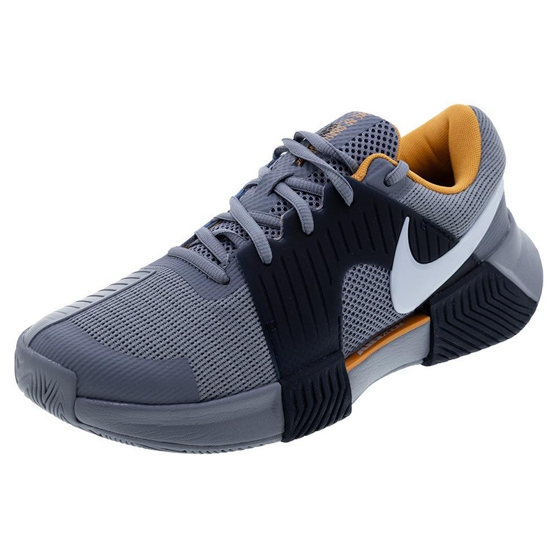 Men`s Zoom GP Challenge 1 Tennis Shoes Ashen Slate and Obsidian