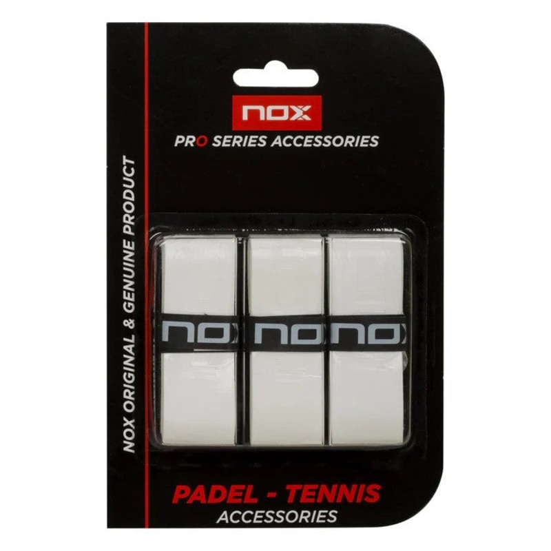 OVERGRIPS PRO NOX WITH 3 WHITE