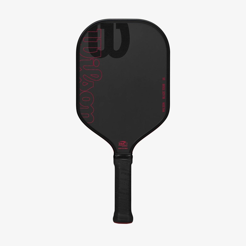 Wilson Blaze Tour 16 Pickleball Paddle – Black / Red